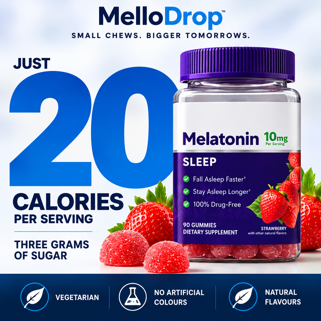 Strawberry 10mg Melatonin Gummies